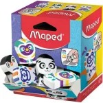 Radír Maped, Ergo Fun Multicolor, 4x2,5cm, 4 féle minta
