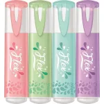 Szövegkiemelő készlet, 4 db-os, 1-5 mm, Maped Fluo Peps Flex Pastel, pasztell szín, többféle készlet