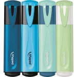 Szövegkiemelő készlet, 4 db-os, 1-5 mm, Maped Fluo Peps Assorted, többféle készlet