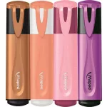 Szövegkiemelő készlet, 4 db-os, 1-5 mm, Maped Fluo Peps Assorted, többféle készlet