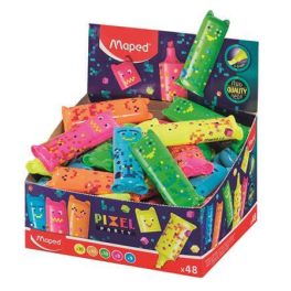   Szövegkiemelő, 1-5 mm, Maped Pixel Party Mini, 5 féle szín, db