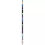 Grafitceruza HB, radírral, Maped Deepsea Paradise, háromszög test, kétféle minta