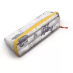 Tolltartó, beledobálós, háromszög alakú, kifordítható, Maped Open XXL Pattern, virág mintás