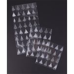 Celofán tasak, 180x450mm, 10 db/csomag, karácsonyi mintás