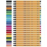 Tűfilc, 0,4 mm, Stabilo Point 88,  vegyes színek, db