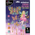 Szélcsengő készítő szett, foszforeszkáló, tündéres, Kidea