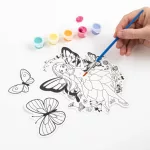 Szélcsengő készítő szett, foszforeszkáló, tündéres, Kidea