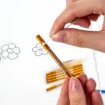 Szélcsengő készítő szett, foszforeszkáló, tündéres, Kidea