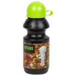 Minecraft mintás kulacs, 330 ml, BKDF35, Game, fekete