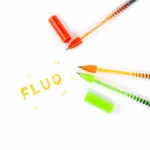 Zseléstoll készlet, 12 db-os, neon, Kidea