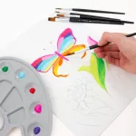 Akrilfesték készlet, 12 db-os, 12x12ml, alap színek, Kidea