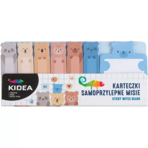 Macis jegyzettömb-, jelölőcímke készlet, 7 db-os, Kidea