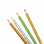 Színes ceruzakészlet, 12 db-os, hologramos test, Kidea