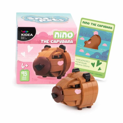 Snapets építőkocka készlet, Nino, a kapibara