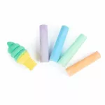 Aszfaltkréta, 8 db-os, jumbo, csavart fagyis, Kidea