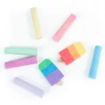 Aszfaltkréta, 8 db-os, jumbo, pálcikás fagyis, Kidea