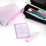 Nyomda szett, 6 db-os, jegyzettömbbel, Kidea, Party Art