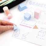 3D geometriai formák tanuláshoz, játékhoz, 8 db-os, pasztell színűek, Kidea