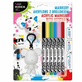 Filctoll készlet 5 db-os, csillogó, Kidea