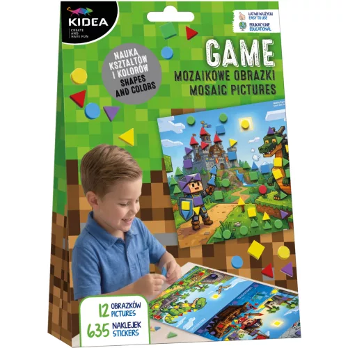 Mozaikos készlet, game, Kidea