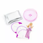 Varázslatos hercegnő ruha, Lilly Magic Crystal Dress, Kidea, lila-rózsaszín