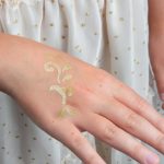 Tetováló filckészlet, 3 db filctoll sablonokkal, Kidea