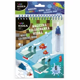   Festés vízzel, game, Minecraft mintás, Kidea mágikus színező, 15x19cm