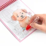 Festés vízzel, kutyusok, Kidea mágikus színező, 15x19cm