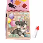 Festés vízzel, kutyusok, Kidea mágikus színező, 15x19cm