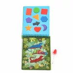 Festés vízzel, vadállatok, Kidea mágikus színező, 15x19cm