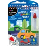 Festés vízzel, járművek, Kidea mágikus színező, Kidea