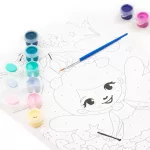 Festés számok szerint gyerekeknek, tündéres, Kidea