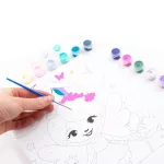 Festés számok szerint gyerekeknek, tündéres, Kidea