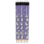 Lányos grafitceruza radírral, HB, háromszög test, 1 db, Kidea (OTGUNKBKA)