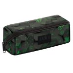 Fiús tolltartó, beledobálós, ovális, BackUp, 2025, K63, sötétszürke-zöld