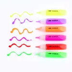 Színes gél popcorn effekttel, 6 db-os, Kidea