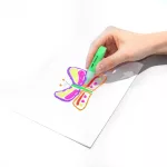 Színes gél popcorn effekttel, 6 db-os, Kidea