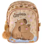 Kapibara hátizsák, 2 rekeszes, 29x23x14cm, KB10
