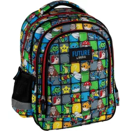 Super Mario, retro game hátizsák, 38x28x18cm, DF42