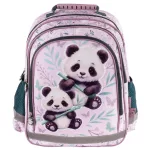 Pandás hátizsák, 38x28x18cm, PA11, két panda