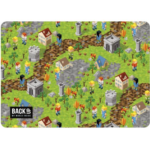Minecraft asztali alátét, 30x40cm, BackUp A61, 2024, Game Level