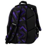 Lányos hátizsák, 3 rekeszes, 42x30x20cm, BackUp, 2025, X47, fekete-lila