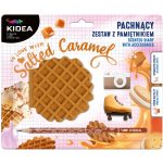 Illatos napló radírral és ceruzával, Salted Caramel, Kidea 