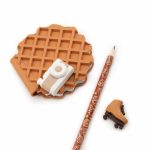 Illatos napló radírral és ceruzával, Salted Caramel, Kidea 