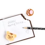 Illatos napló radírral és ceruzával, Hazelnut Cream, Kidea