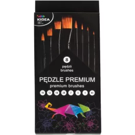 Ecset készlet, 8 db-os, prémium, Kidea