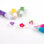 Gyűrűkészítő készlet (4 db gyűrű, 40 minta, 3D zselé), Kidea