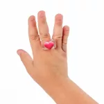 Gyűrűkészítő készlet (4 db gyűrű, 40 minta, 3D zselé), Kidea