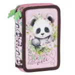 Pandás tolltartó, 2 emeletes, töltött, PA10