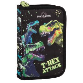  Dinoszaurusz tolltartó, klapnis, töltött, DN20, T-Rex Attack